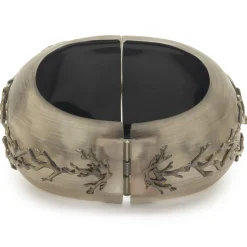 Alexis Blay Costume Multi Gemstone Acrylic Nature Bangle Bracelet