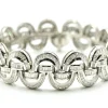 Baguette Diamond 15.00 Carats Bracelet 18k White Gold