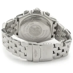 Breitling Stainless Steel Crosswind with Custom Set Diamond Bezel