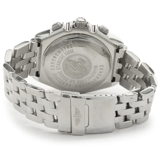 Breitling Stainless Steel Crosswind with Custom Set Diamond Bezel