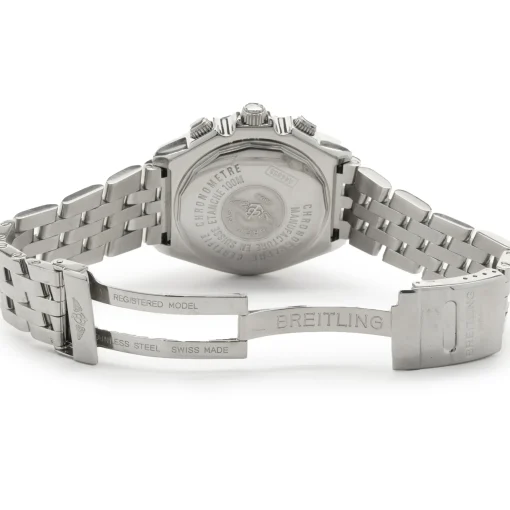Breitling Stainless Steel Crosswind with Custom Set Diamond Bezel