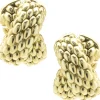Fope 18 Karat Yellow Gold Mesh Earrings