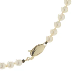 Freshwater Pearl Necklace with 14 Karat Yellow Gold Clasp