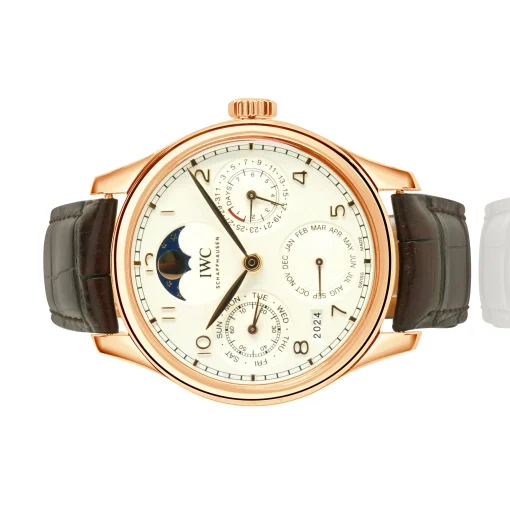 IWC 18 Karat Rose Gold Portuguese Perpetual Calendar