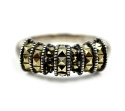 Judith Jack Marcasite Sterling Silver Fashion Ring