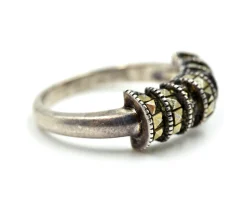 Judith Jack Marcasite Sterling Silver Fashion Ring