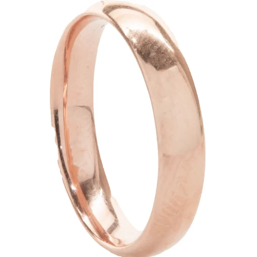 14 Karat Rose Gold 4MM Band