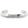 14 Karat White Gold Arrow Cuff Bracelet
