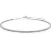 14 Karat White Gold Diamond Choker Necklace