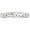 14 Karat White Gold Diamond Tennis Bracelet