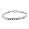 18 Karat White Gold Diamond Tennis Bracelet