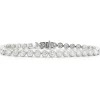 18 Karat White Gold Diamond Tennis Bracelet