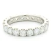 14 Karat White Gold Diamond Eternity Band
