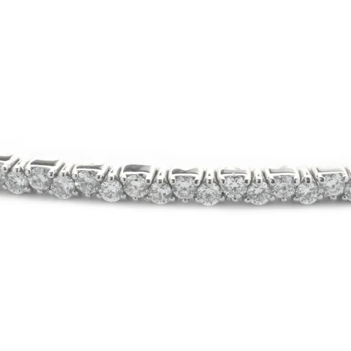 14 Karat White Gold Diamond Choker Necklace