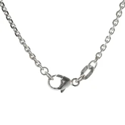 14 Karat White Gold Pear Diamond Halo Necklace