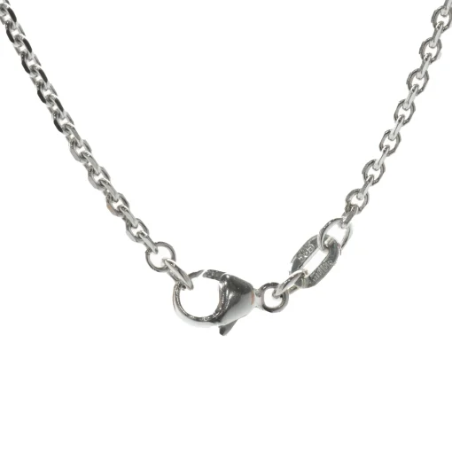 14 Karat White Gold Pear Diamond Halo Necklace
