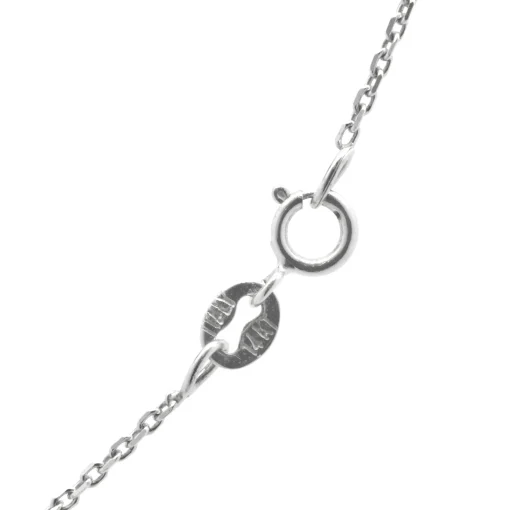 14 Karat White Gold Tahitian Pearl Station Necklace
