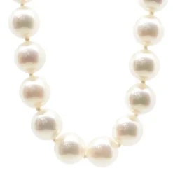 14 Karat Yellow Gold Cultured Pearl Collar Necklace