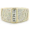 18 Karat Yellow Gold Diamond Cigar Band