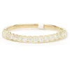 14 Karat Yellow Gold Diamond Band