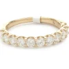 14 Karat Yellow Gold Diamond Band