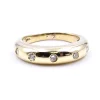 14 Karat Yellow Gold Diamond Band