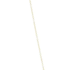 14 Karat Yellow Gold Diamond Bar Necklace