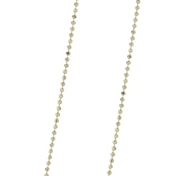 14 Karat Yellow Gold Diamond “N” Necklace
