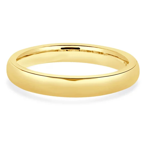 18 Karat Yellow Gold 3MM Band