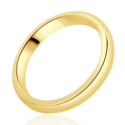 18 Karat Yellow Gold 3MM Band
