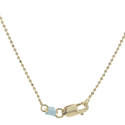 14 Karat Yellow Gold Pave Diamond Dragonfly Necklace