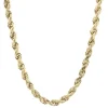 10 Karat Yellow Gold Rope Chain