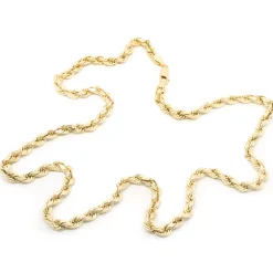 10 Karat Yellow Gold Rope Chain