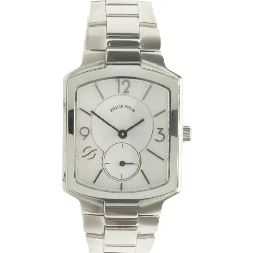 Philip Stein Stainless Steel Classic Square