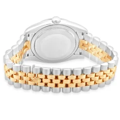 Rolex 18 Karat Rose Gold and Stainless Steel Turn-O-Graph Datejust 36