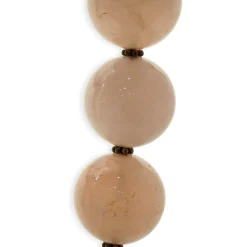 Sterling Silver Double Strand Rose Quartz Necklace
