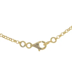 Sterling Silver Two Tone Pave Diamond and Black Opal Fish Necklace