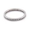 14k White Gold Diamond Eternity Band