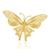 14 Karat yellow Gold Butterfly Pin