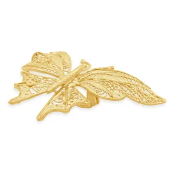 14 Karat yellow Gold Butterfly Pin