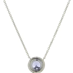 Tiffany & Co. Platinum Sapphire and Diamond Necklace